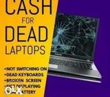 We buy dead, broken laptops, old computer &