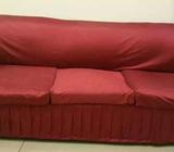 5 seater sofa in good condition with loose covers , price is 3500