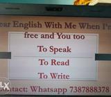 Learn to speak and write English