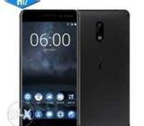 Nokia 6 matte black in guarantee