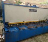 Shearing machine 3 mtr x 8 mm Hydraulic