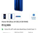 Honor 8x 7days old urgent sell 745295731.4