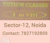 Tuitions for class 1st to 8th Std