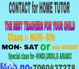 Best teacher for your child 100%. 2days free demo