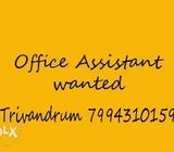 Office Assistant, Data Entry Operator, Cashier