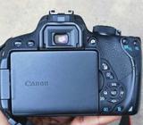 1 year old Canon EOS 700 d with full kit In good