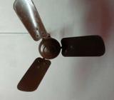Black 3-bladed Ceiling Fan