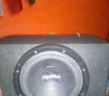 Black And Gray Pioneer Subwoofer