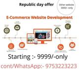 Website at 3000/- only, unlimited pages website