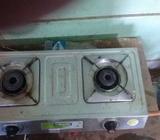 Double burner Gas chullha 3 month used