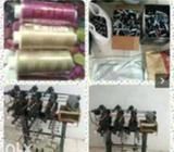 Sweing thread reel making machine