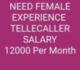 Immediate joining for FEMALE telecaller