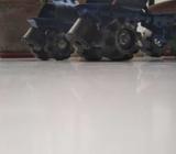Black And Blue Car Scale Model