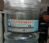 20 lit water bottles 20 rs. per bottle. prepaid