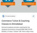 All commerce classes tutions avilable here now in