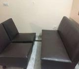 Sofa 5 seater...Rexine material in good condition