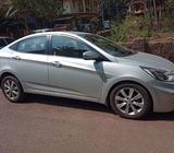 Hyundai Verna Fluidic Petrol Button Start