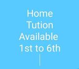 Available Tution 1st to 6th amu entrance urdu