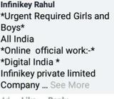 *Urgent Required Girls and Boys* All India