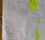Rattinamanagalam village plot area- 2302 sq.ft